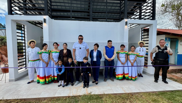 Estudiantes del sector rural cuentan con nueva infraestructura educativa